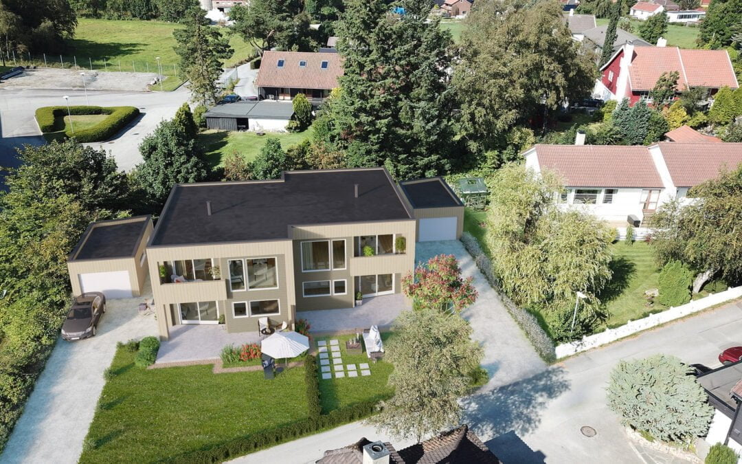 Kolbeinshaugen, vertikaldelt bolig